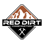 red dirt construction logo